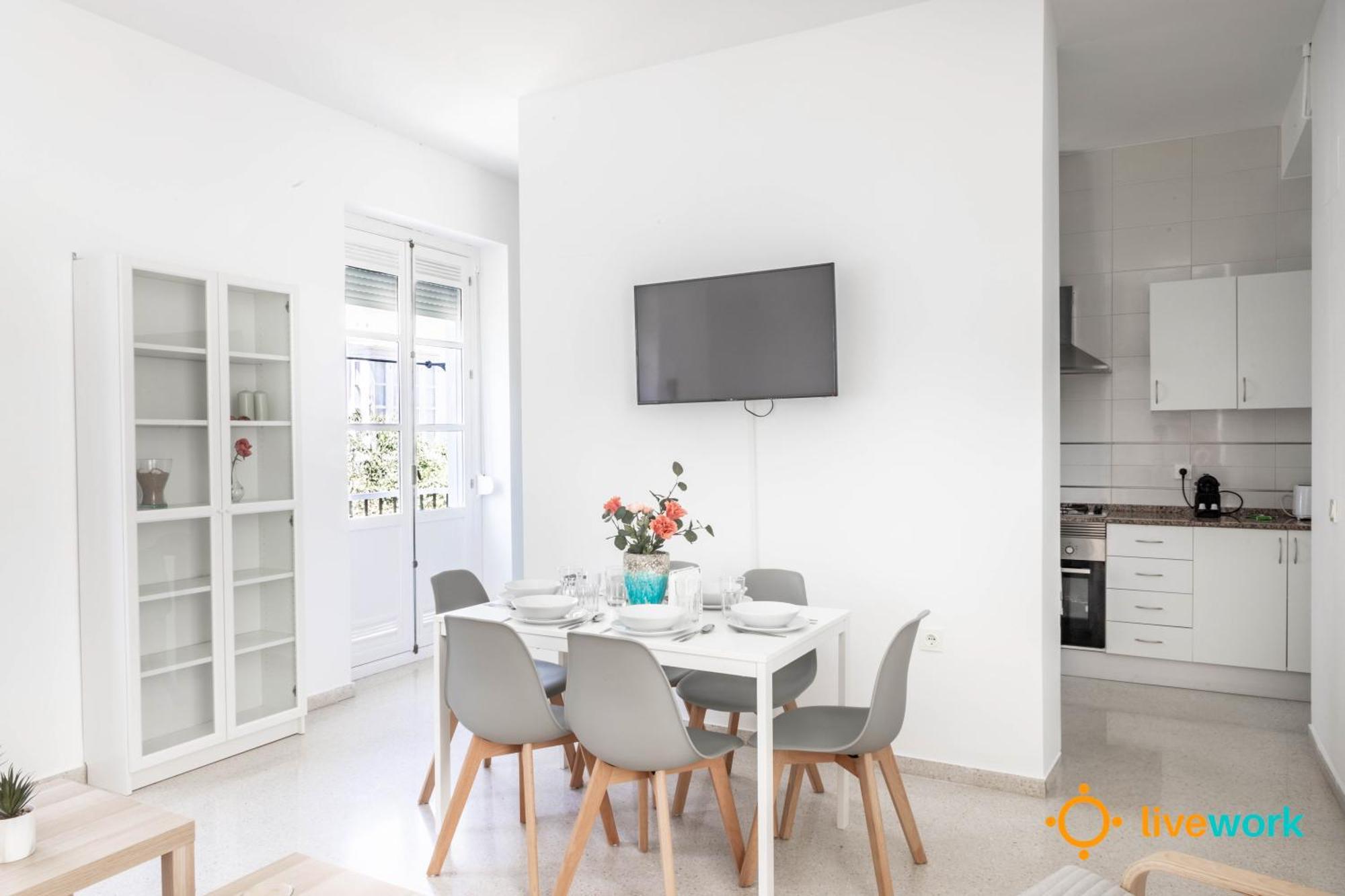 Apartamento Floral By Livework กาดิซ ภายนอก รูปภาพ